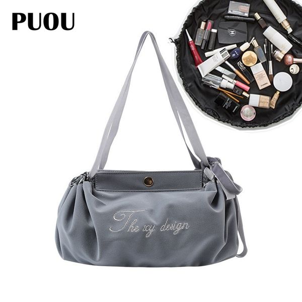 puou 2020 lazy drawstring makeup bag travel cosmetic bag makeup case storage pouch toiletry beauty kit box shoulder bags
puou 2020 lazy drawstring makeup bag travel cosmetic bag makeup case storage pouch toiletry beauty kit box shoulder bags