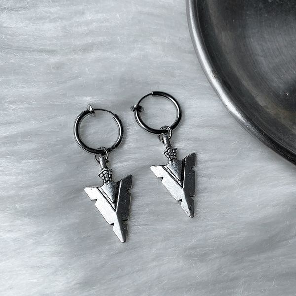 hoop & huggie unique arrow shape silver color earrings couple geometric fashion party creative design jewelry gift, Golden;silver
hoop & huggie unique arrow shape silver color earrings couple geometric fashion party creative design jewelry gift, Golden;silver