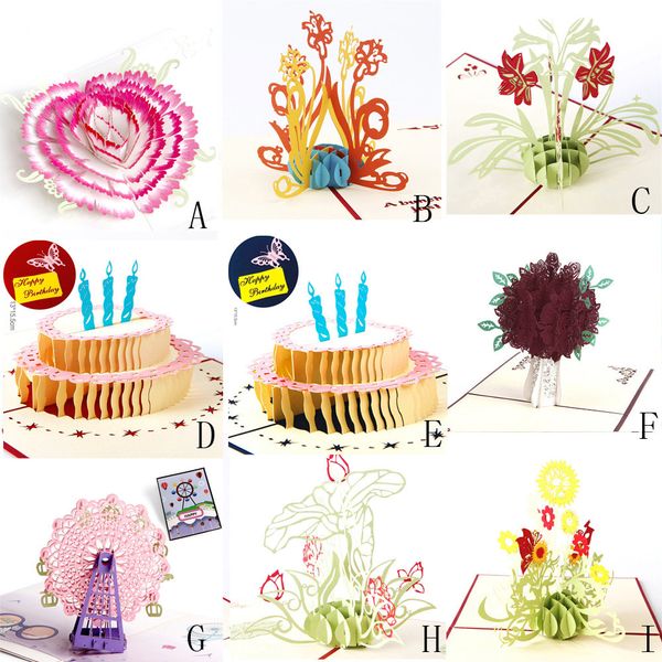 2017 3d variouls flowers shapes up cards valentine lover happy birthday anniversary greeting cards #1012 b
2017 3d variouls flowers shapes up cards valentine lover happy birthday anniversary greeting cards #1012 b