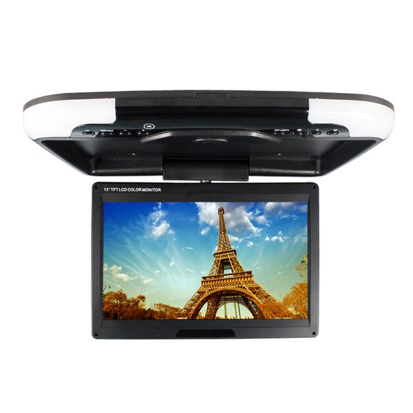13 inch car roof mount monitor dc 12v dual video inputs flip down monitor tft lcd digital screen av function black color sh1308
13 inch car roof mount monitor dc 12v dual video inputs flip down monitor tft lcd digital screen av function black color sh1308