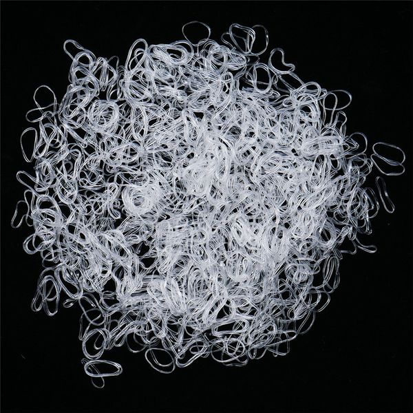 1000pcs transparent rubber hairband rope silicone ponytail holder elastic tpu hair holder tie gum rings girls hair accessories
1000pcs transparent rubber hairband rope silicone ponytail holder elastic tpu hair holder tie gum rings girls hair accessories