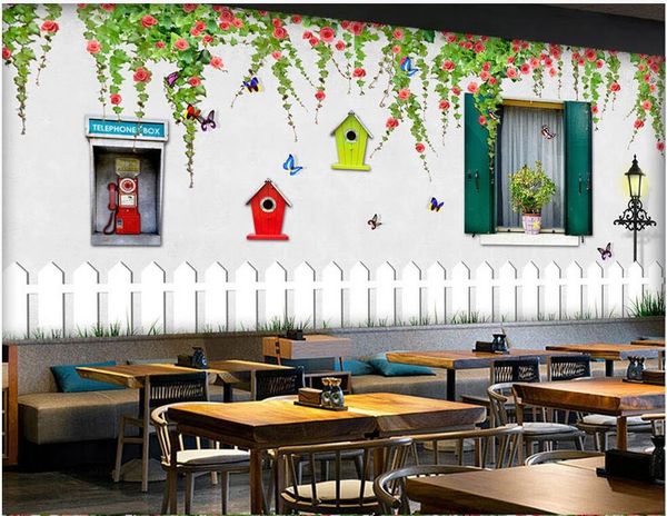 3d wall covering custom mural wallpaper fashion window flower vine butterfly bar coffee shop background wall home decor wall papers
3d wall covering custom mural wallpaper fashion window flower vine butterfly bar coffee shop background wall home decor wall papers