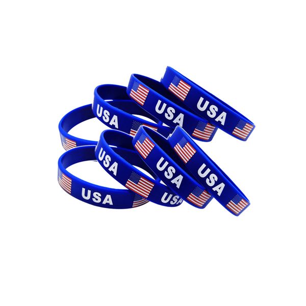 usa silicone bracelet 2020 us presidential election flag wristband trump supporter bracelet fast ing
usa silicone bracelet 2020 us presidential election flag wristband trump supporter bracelet fast ing