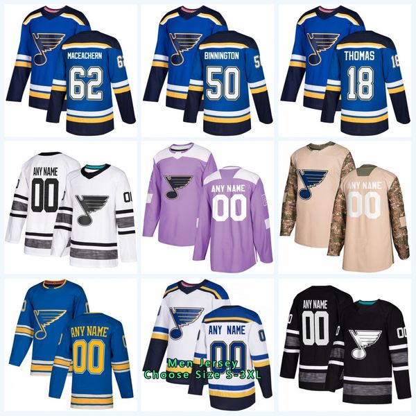 62 Mackenzie MacEachern St. Louis Blues 18 Robert Thomas 91 Tarasenko 55 Colton Parayko 57 David Perron 50 Binnington Hockey Jersey
62 Mackenzie MacEachern St. Louis Blues 18 Robert Thomas 91 Tarasenko 55 Colton Parayko 57 David Perron 50 Binnington Hockey Jersey