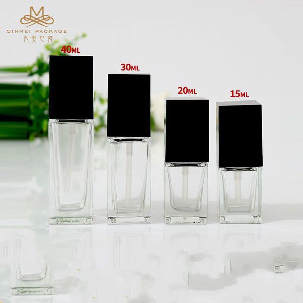 grade thickened square glass foundation cosmetic sunscreen isolation milk bottle perfume water emulsion bottle
grade thickened square glass foundation cosmetic sunscreen isolation milk bottle perfume water emulsion bottle