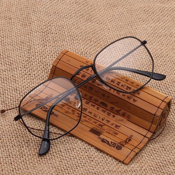 polygon metal frame 3548 trendy plain glasses men's and women's glasses frame, Silver
polygon metal frame 3548 trendy plain glasses men's and women's glasses frame, Silver