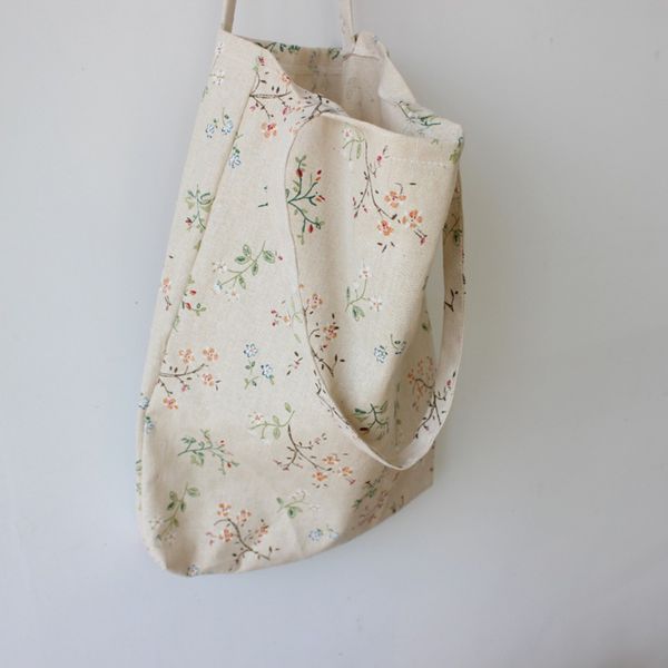 casual women shoulder bag soft cotton linen flower shopping bag casual handbag tote satchel high capacity
casual women shoulder bag soft cotton linen flower shopping bag casual handbag tote satchel high capacity