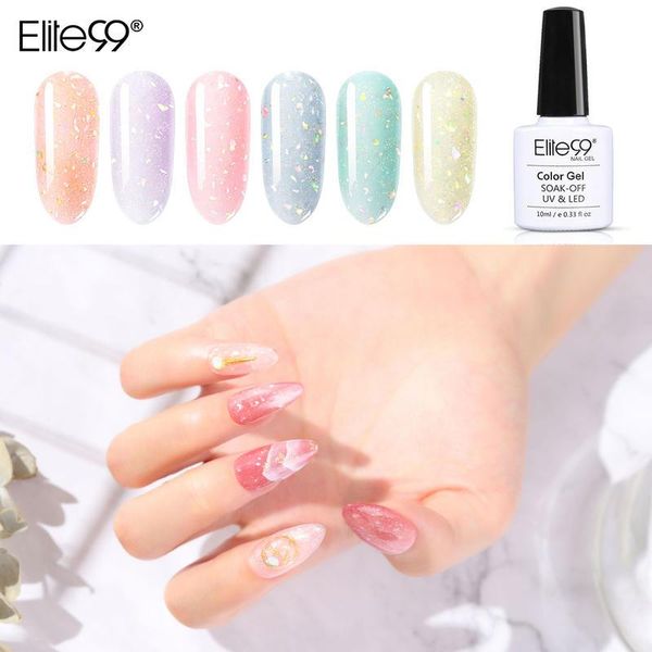 elite99 10ml crystal shell nail gel polish soak off uv led coat base coat nail primer glitter sequins nail art manicure set, Red;pink
elite99 10ml crystal shell nail gel polish soak off uv led coat base coat nail primer glitter sequins nail art manicure set, Red;pink