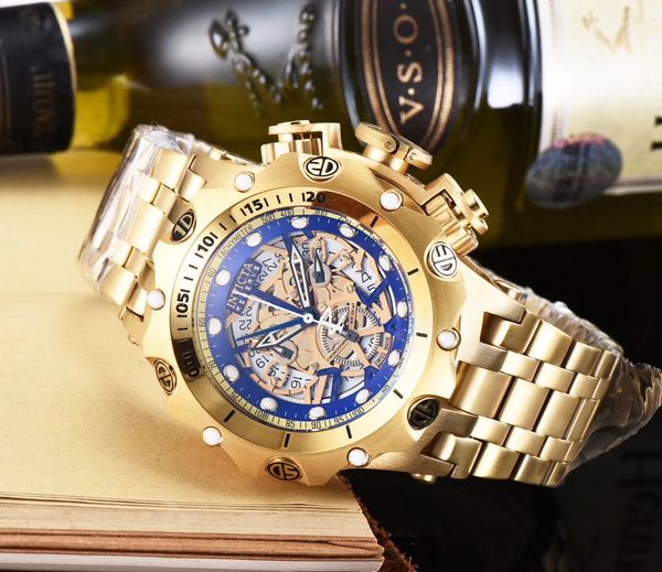 luxury mens watch 3a quality 52mm reserve multifunctional quartz watch, hollow luminous dial water resistant watch, Slivery;brown
luxury mens watch 3a quality 52mm reserve multifunctional quartz watch, hollow luminous dial water resistant watch, Slivery;brown