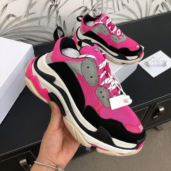 triple s platform sneakers for men women chaussures paris 17fw triple black cream red casual shoes luxury shoes, Black;red
triple s platform sneakers for men women chaussures paris 17fw triple black cream red casual shoes luxury shoes, Black;red
