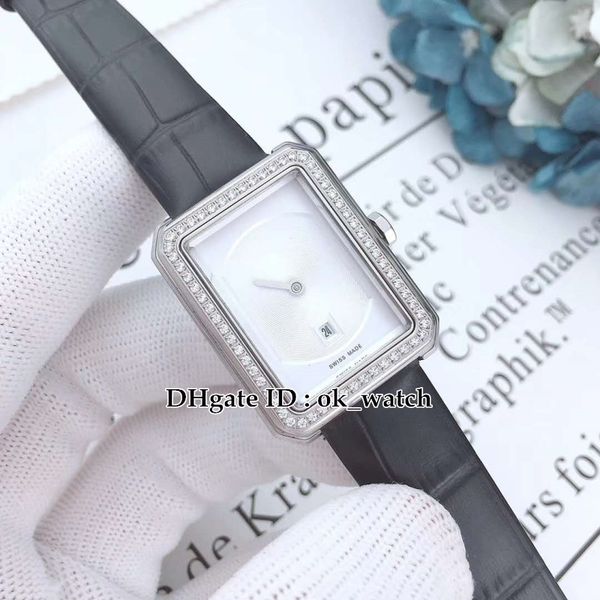 boy`friend diamond bezel h4470 3d sapphire glass women's quartz watch white dial ladies' fashion watches valentine's day gift, Slivery;brown
boy`friend diamond bezel h4470 3d sapphire glass women's quartz watch white dial ladies' fashion watches valentine's day gift, Slivery;brown