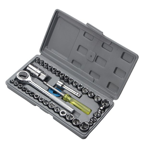 40pcs torque wrench car automobile motorcycle repairing maintenance tool set screwdriver wrench socket kit hand tools set
40pcs torque wrench car automobile motorcycle repairing maintenance tool set screwdriver wrench socket kit hand tools set
