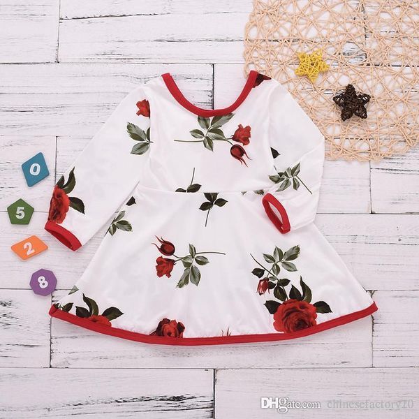 baby girls dress rose flower printed slim long sleeves dresses toddler valentine day princess dress cotton new 2019, Red;yellow
baby girls dress rose flower printed slim long sleeves dresses toddler valentine day princess dress cotton new 2019, Red;yellow