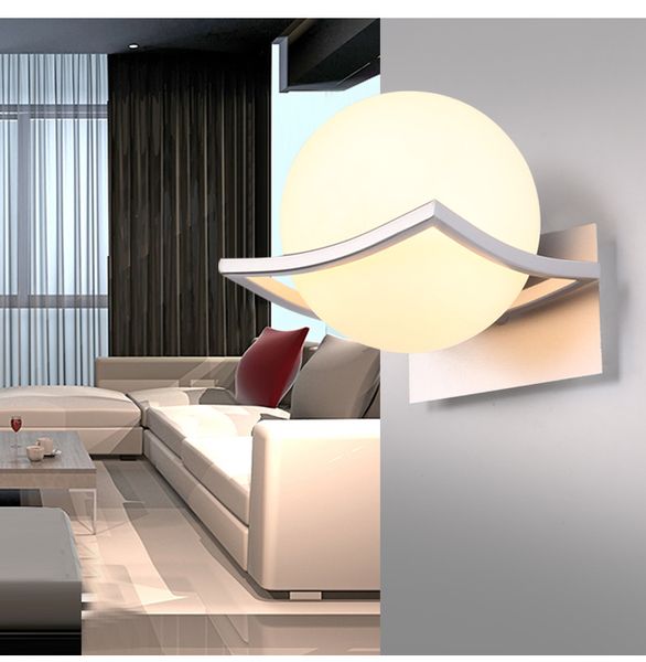new style e27 led wall lamps metal glass ball wall lights for passage corridor bedroom bedside lamp ac85-265v ing
new style e27 led wall lamps metal glass ball wall lights for passage corridor bedroom bedside lamp ac85-265v ing