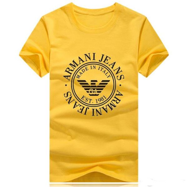 2019 mens designers t shirts summer fashion mens womens clothing casual streetwear t shirt 100% cotton neck short sleevec1 armani, White
2019 mens designers t shirts summer fashion mens womens clothing casual streetwear t shirt 100% cotton neck short sleevec1 armani, White