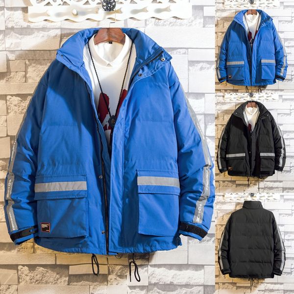 erkek mont chaqueta hombre new style for winter coat men in autumn winter solid color reflective cotton coat veste homme abrigo, Black
erkek mont chaqueta hombre new style for winter coat men in autumn winter solid color reflective cotton coat veste homme abrigo, Black