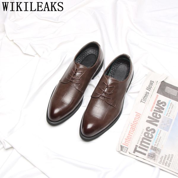 classic shoes men dress official shoes men formal coiffeur business oxford leather chaussure homme sapato masculino, Black
classic shoes men dress official shoes men formal coiffeur business oxford leather chaussure homme sapato masculino, Black