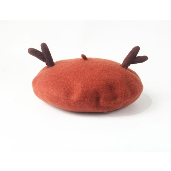 handmade winter wool beret caps women fashion cute deer ears hats christmas gift birthday gift female vintage warm wild caps new, Blue;gray
handmade winter wool beret caps women fashion cute deer ears hats christmas gift birthday gift female vintage warm wild caps new, Blue;gray