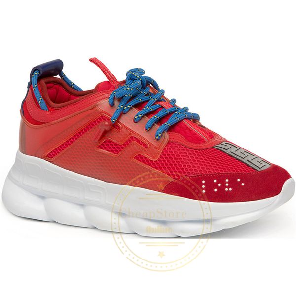 Luxury Chain Reaction Casual Designer Shoes Mens Womens 2019 Best Quality Fashion District Medusa Link-Embossed Sole Trainer US 5.5-11
Luxury Chain Reaction Casual Designer Shoes Mens Womens 2019 Best Quality Fashion District Medusa Link-Embossed Sole Trainer US 5.5-11