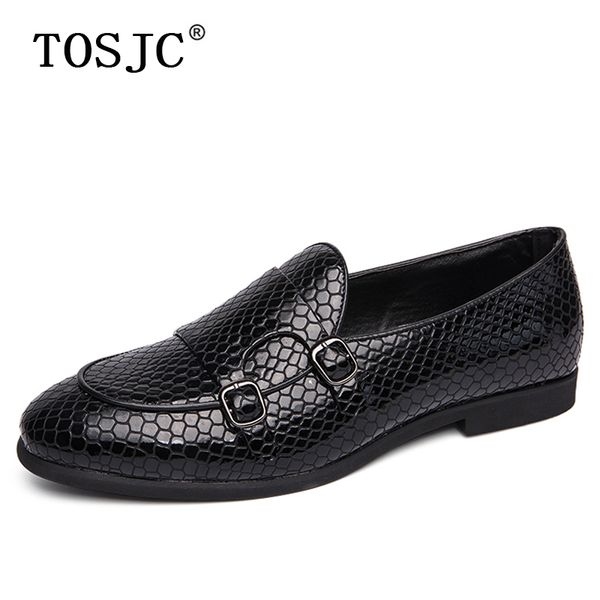 tosjc fashion mens loafers vintage double monk strap shoes breathable dress oxfords for male slip on wedding office formal shoes, Black
tosjc fashion mens loafers vintage double monk strap shoes breathable dress oxfords for male slip on wedding office formal shoes, Black