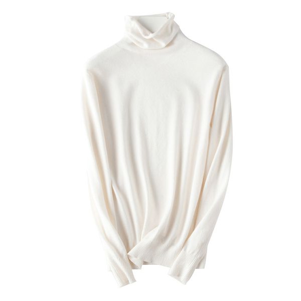 fashion turtleneck spring and autumn women pullover solid color knitted sweater fashion streetwear korean style slim sweater, White;black
fashion turtleneck spring and autumn women pullover solid color knitted sweater fashion streetwear korean style slim sweater, White;black