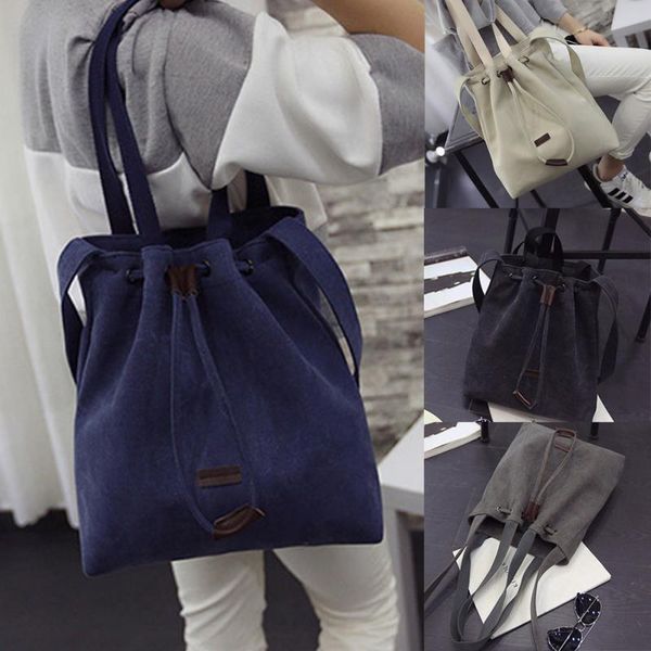 2019 new women canvas shoulder bags drawstring handbag bucket tote messenger bags purse satchel fashion bags for women
2019 new women canvas shoulder bags drawstring handbag bucket tote messenger bags purse satchel fashion bags for women
