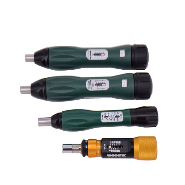 wisretec high precision adjustable torque screwdriver 0.4-10nm -1/4inch hex hole reach the preset value and skid
wisretec high precision adjustable torque screwdriver 0.4-10nm -1/4inch hex hole reach the preset value and skid