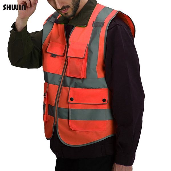 shujin 2019 men 360 reflectivity protection high visibility reflective vest cycling outdoor reflective safety clothing vest male, White;black
shujin 2019 men 360 reflectivity protection high visibility reflective vest cycling outdoor reflective safety clothing vest male, White;black