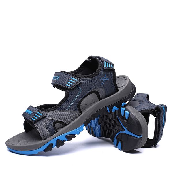 2019 new style men casual sandals comfortable outdoor shoes breathable cool male shoes good quality man's non-slip flat sandals, Black
2019 new style men casual sandals comfortable outdoor shoes breathable cool male shoes good quality man's non-slip flat sandals, Black