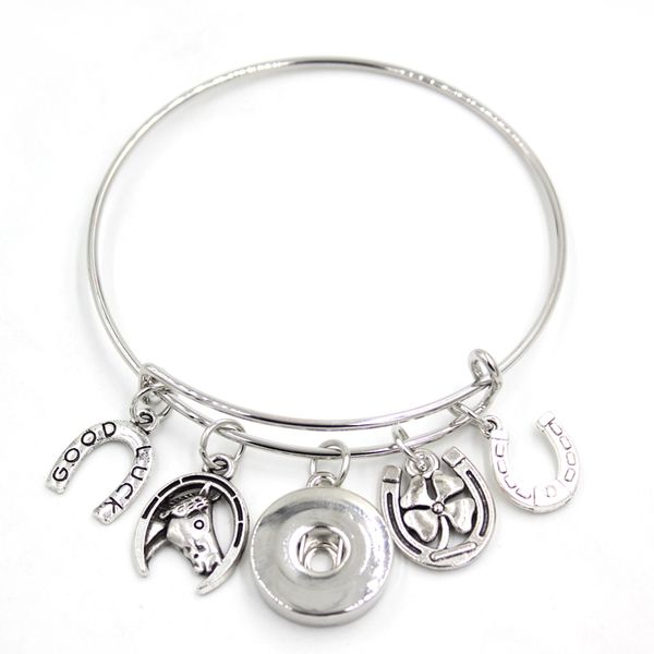 wholesale 18mm snap jewelry good luck horse shoe charm bracelets bangle gift expandable 18mm snap button bracelets women jewelry, Golden;silver
wholesale 18mm snap jewelry good luck horse shoe charm bracelets bangle gift expandable 18mm snap button bracelets women jewelry, Golden;silver