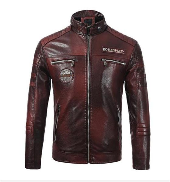 плюс бархатная кожаная куртка стенд clooar с длинным рукавом карман на молнии мода искусственная кожа мужской мотоциклетный костюм, Black
плюс бархатная кожаная куртка стенд clooar с длинным рукавом карман на молнии мода искусственная кожа мужской мотоциклетный костюм, Black