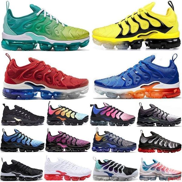 

sale bumblebee sunset green tn plus running shoes for men women rainbow grape bright crimson fades hyper volt mens trainers sneaker