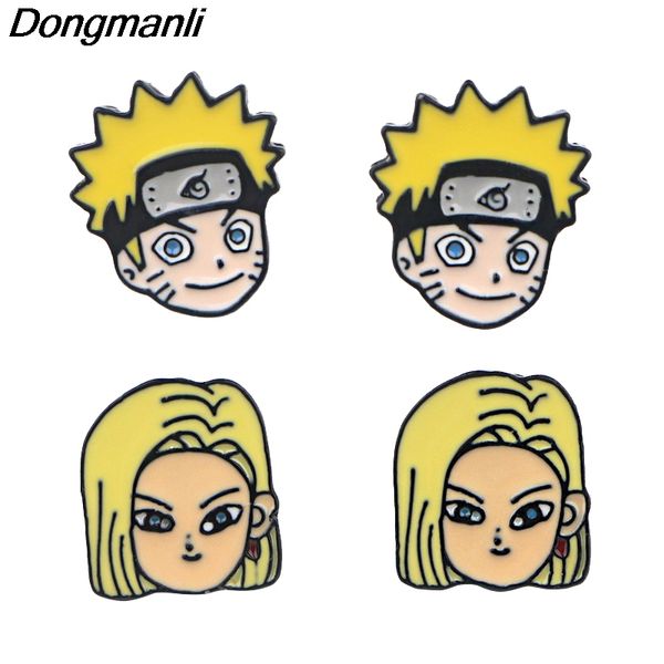 p4322 dongmanli cute naruto studs earrings for womens enamel earrings party anime jewelry gifts girls, Golden;silver
p4322 dongmanli cute naruto studs earrings for womens enamel earrings party anime jewelry gifts girls, Golden;silver