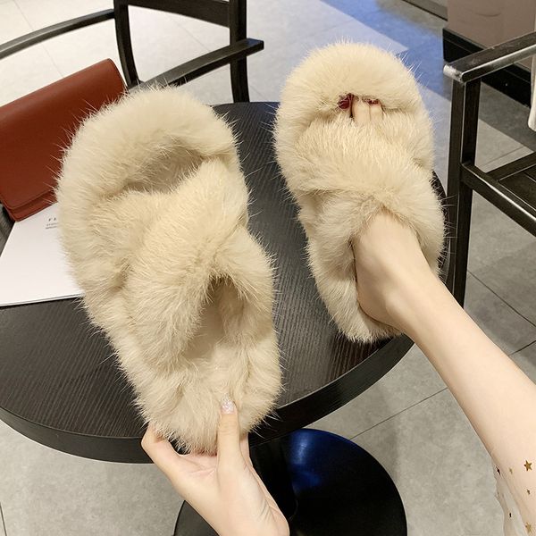 shoes lady women's slippers 2019 platform slides plush fashion girl new summer flat fur luxury with fur microfiber, Black
shoes lady women's slippers 2019 platform slides plush fashion girl new summer flat fur luxury with fur microfiber, Black