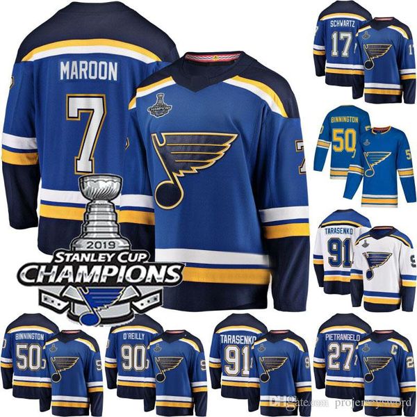 Mens 2019 Stanley Cup Champion Patch St. Louis Blues Vladimir Tarasenko Alex Pietrangelo Binnington Jaden Schwartz Patrick Maroon Jerseys
Mens 2019 Stanley Cup Champion Patch St. Louis Blues Vladimir Tarasenko Alex Pietrangelo Binnington Jaden Schwartz Patrick Maroon Jerseys