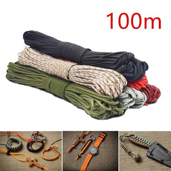 yarn 100m colorful 4mm luminous parachute cord 7 core lanyard rope diy umbrella camping survival equipment emergency climbing, Black;white
yarn 100m colorful 4mm luminous parachute cord 7 core lanyard rope diy umbrella camping survival equipment emergency climbing, Black;white