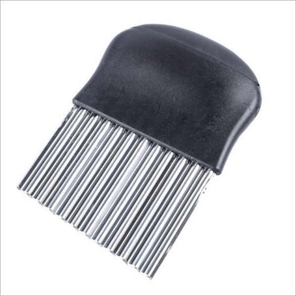 1pcs french fries cutter vegetable potato chips making peeler wavy edged knife fruit vegetable shredder slicer kitchen tool
1pcs french fries cutter vegetable potato chips making peeler wavy edged knife fruit vegetable shredder slicer kitchen tool