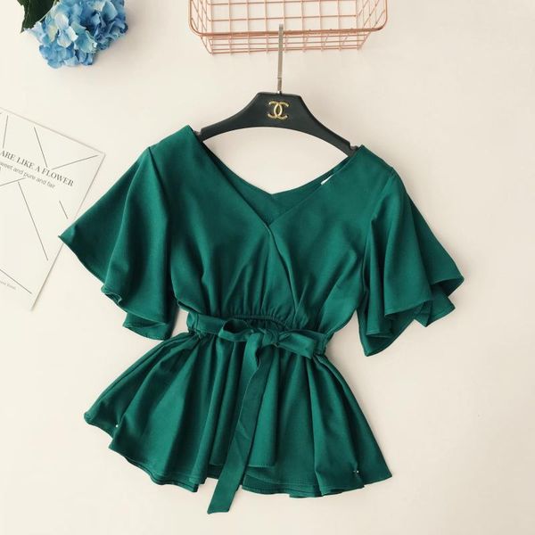 chiffon blouse ruffle shirt v neck blouse womens and blouses blusas mujer de moda 2019 korean fashion clothing, White
chiffon blouse ruffle shirt v neck blouse womens and blouses blusas mujer de moda 2019 korean fashion clothing, White