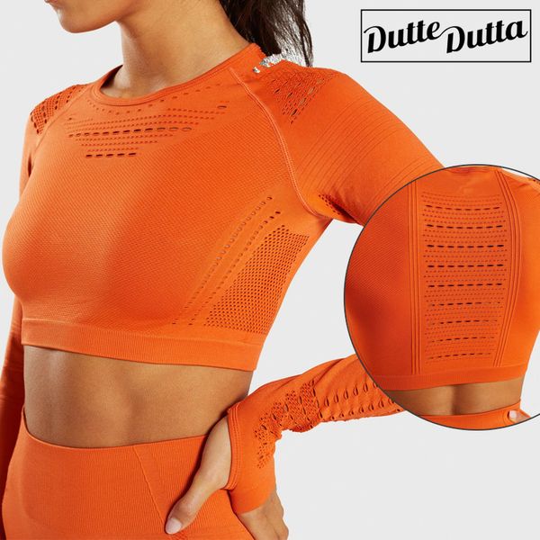 women vital seamless long sleeve crop yoga gym t-shirt sport t-shirt fitness sportswear training t-shirts for women sportswe, White;red 
women vital seamless long sleeve crop yoga gym t-shirt sport t-shirt fitness sportswear training t-shirts for women sportswe, White;red