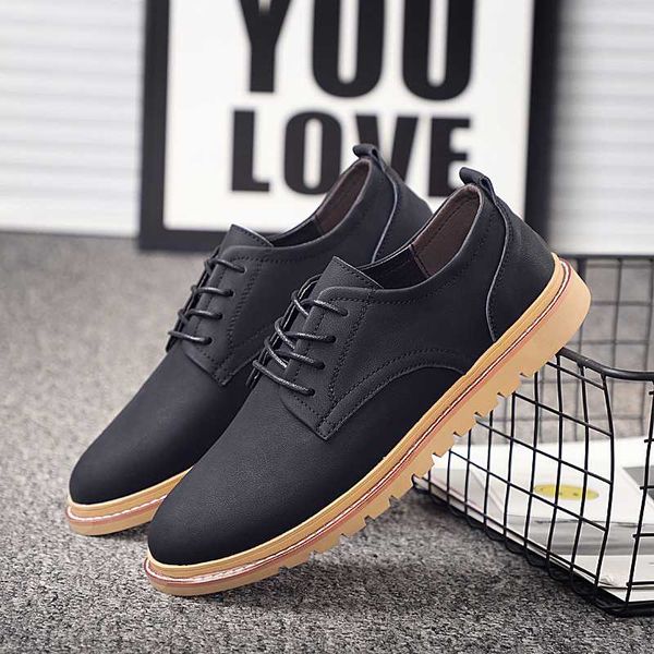 mens oxford fashion business shoes men non-slip leather casual shoes leisure walk adulto formal footwear classic sneakers, Black
mens oxford fashion business shoes men non-slip leather casual shoes leisure walk adulto formal footwear classic sneakers, Black