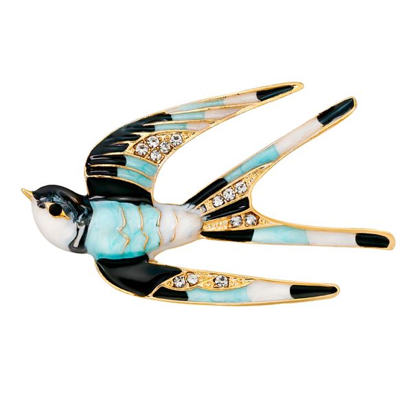 rhinestone cute enamel swallow brooch pins animal lover birthday banquet, Gray
rhinestone cute enamel swallow brooch pins animal lover birthday banquet, Gray