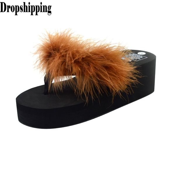 summer beach fur slippers flipflop shoes woman slip-on open toe wedges shoes woman platform flat colorful slipper #zb, Black
summer beach fur slippers flipflop shoes woman slip-on open toe wedges shoes woman platform flat colorful slipper #zb, Black
