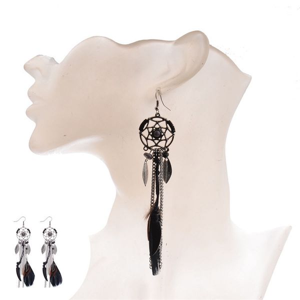 bohemian ethnic style 2020 hollow flowers leaves retro famous folk style feathers pure hand-made earrings female drop long earrings hqe301, Silver
bohemian ethnic style 2020 hollow flowers leaves retro famous folk style feathers pure hand-made earrings female drop long earrings hqe301, Silver