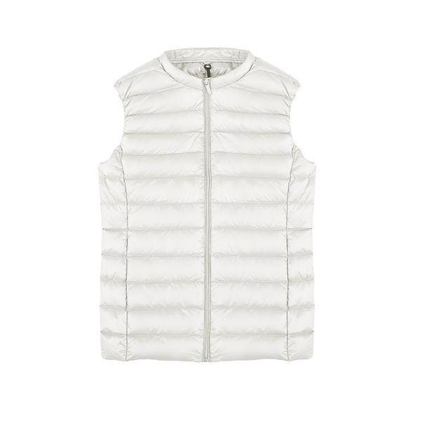 nice women vest women ultra light 91% white duck down vest jacket autumn winter waistcoat round collar warm sleeveless coats, Black;white
nice women vest women ultra light 91% white duck down vest jacket autumn winter waistcoat round collar warm sleeveless coats, Black;white
