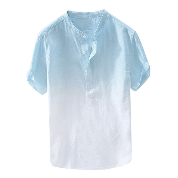 men shirt streetwear summer cool thin breathable hanging dyed gradient cotton linen shirt s-5xl blouse casual shirts, White;black
men shirt streetwear summer cool thin breathable hanging dyed gradient cotton linen shirt s-5xl blouse casual shirts, White;black