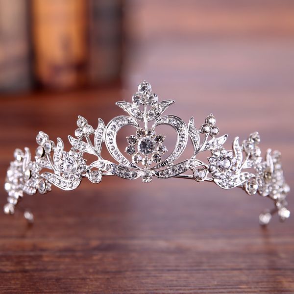 gold silver hair jewelry for women crystal rhinestone tiaras crowns wedding bride princess hair accessories ornaments, Golden;white
gold silver hair jewelry for women crystal rhinestone tiaras crowns wedding bride princess hair accessories ornaments, Golden;white
