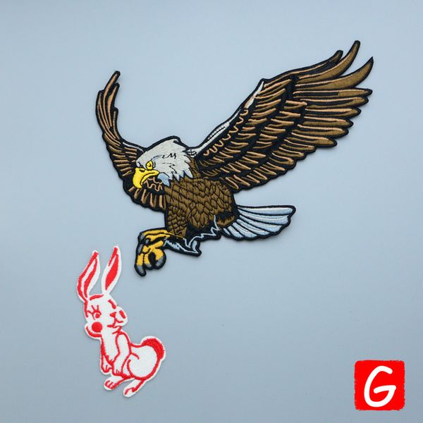 gugutree вышивки патчи большого орла кролик патч животных значки аппликация патчи для одежды dx-13, Black
gugutree вышивки патчи большого орла кролик патч животных значки аппликация патчи для одежды dx-13, Black