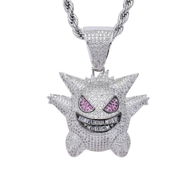 gold/silver hip hop men women chain necklace copper material iced out full cartoon characters cz pendant necklacs jewelry gifts
gold/silver hip hop men women chain necklace copper material iced out full cartoon characters cz pendant necklacs jewelry gifts