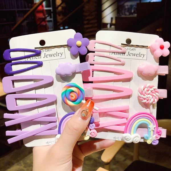 1set women girls cute flowers fruit clips sweet headwear ornament rainbow lollipop hairpins barrettes hair accessories, Golden;white
1set women girls cute flowers fruit clips sweet headwear ornament rainbow lollipop hairpins barrettes hair accessories, Golden;white