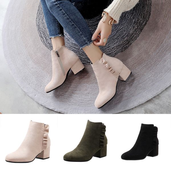 muqgew fashion casual ladies shoes women's wild shoes boots stiletto booties back zipper bare boots ladies booties #1127, Black
muqgew fashion casual ladies shoes women's wild shoes boots stiletto booties back zipper bare boots ladies booties #1127, Black